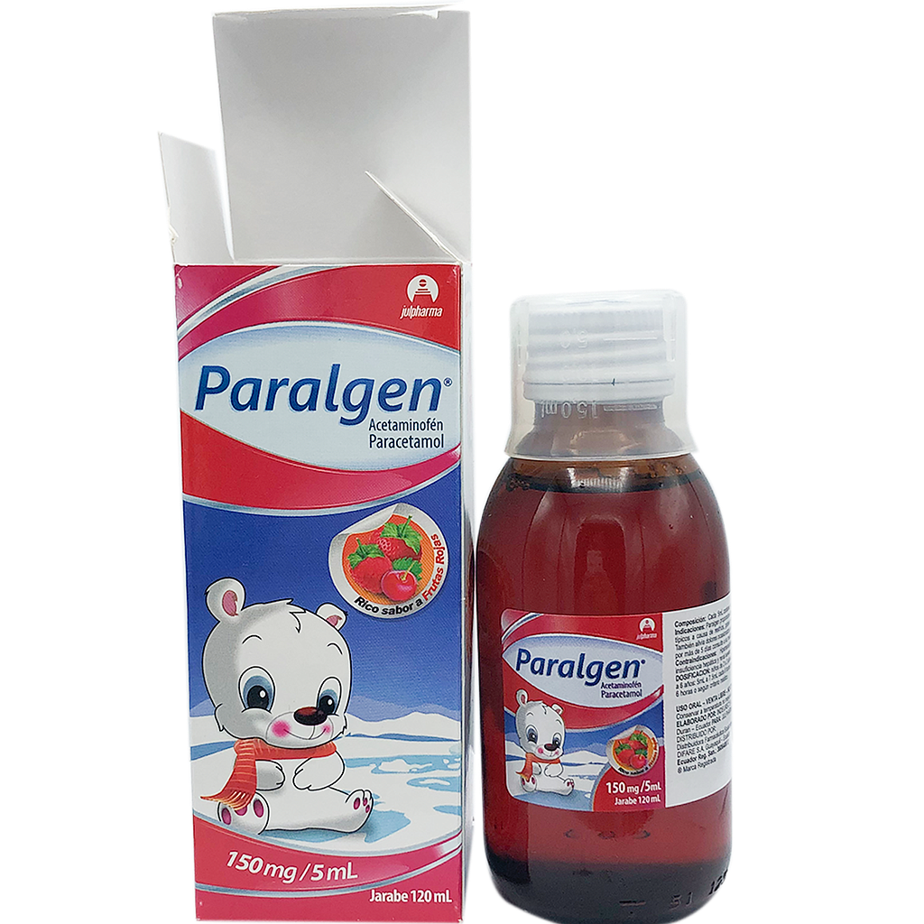 PARALGEN JBEx150MG/5MLx120ML