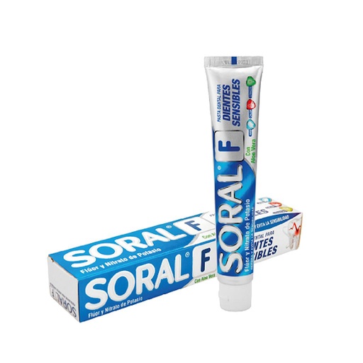 PASTA SORAL-F DIENTES SENSIBLESx112GR