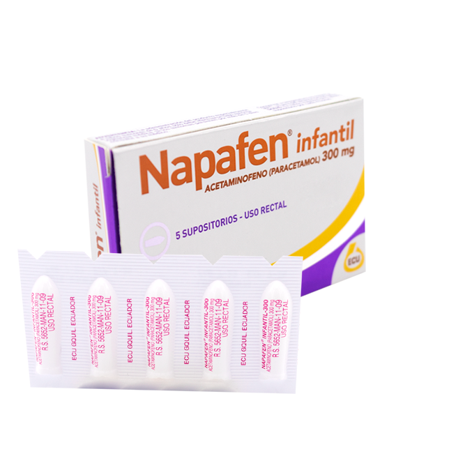 NAPAFEN INFANTIL SUPx300MGx5