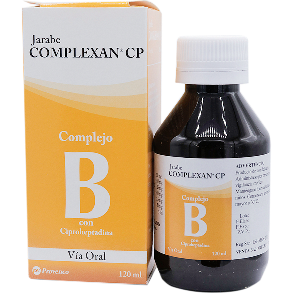COMPLEXAN CP JBEx2/9.1/1.2/9.1/12.5/50MG/5MLx120ML