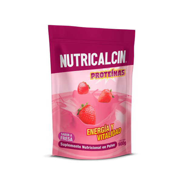 NUTRICALCIN FRESA POL-SOL-ORALx900GR