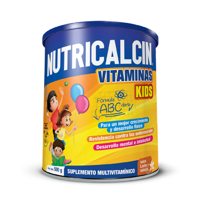 NUTRICALCIN KIDS LECHE-VAINILLA LATAx500GR