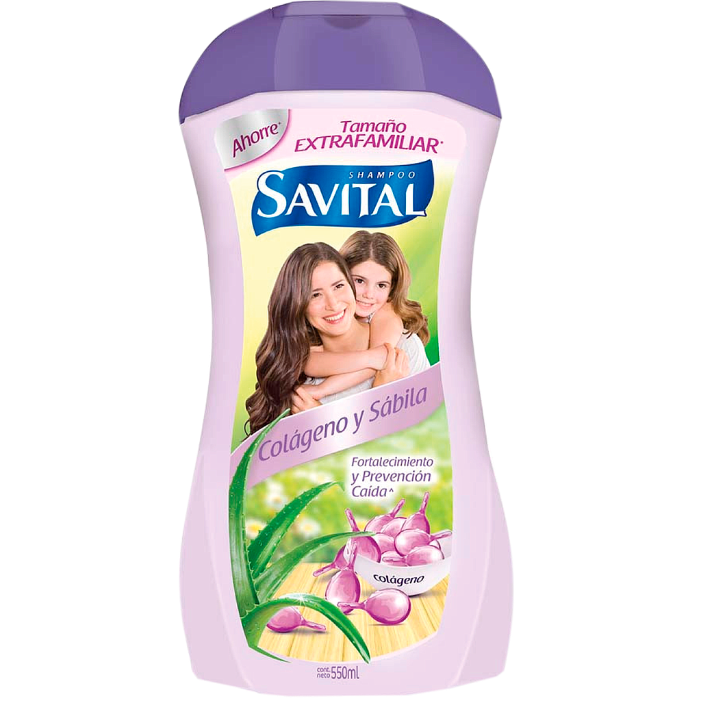 SHAMP SAVITAL COLAGENO-SABILAx550ML