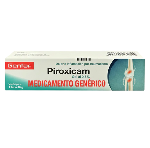 PIROXICAM GEL 500MG GENFAR