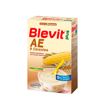 BLEVIT PLUS AE 8-CEREALES CAJAx250GR