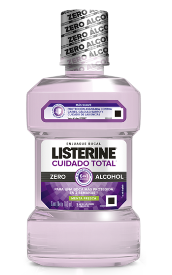 ENJUA-BUCAL LISTERINE CUIDADO TOTAL ZEROx180ML