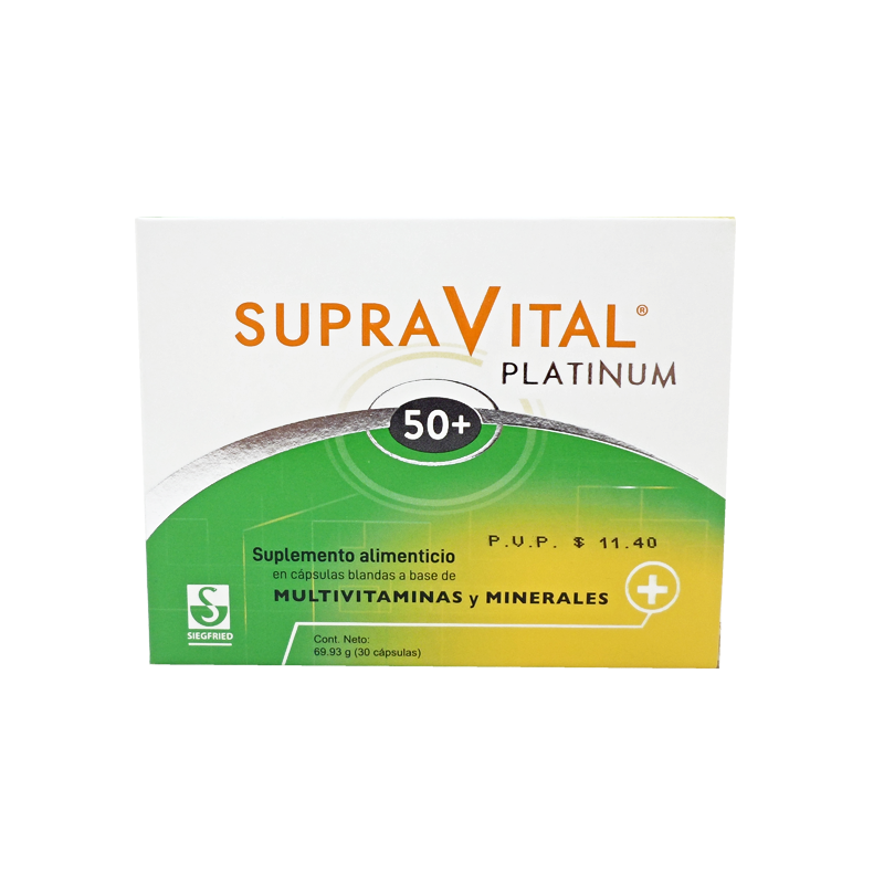 SUPRAVITAL PLATINUM CAP-BLANx69.93GRx30