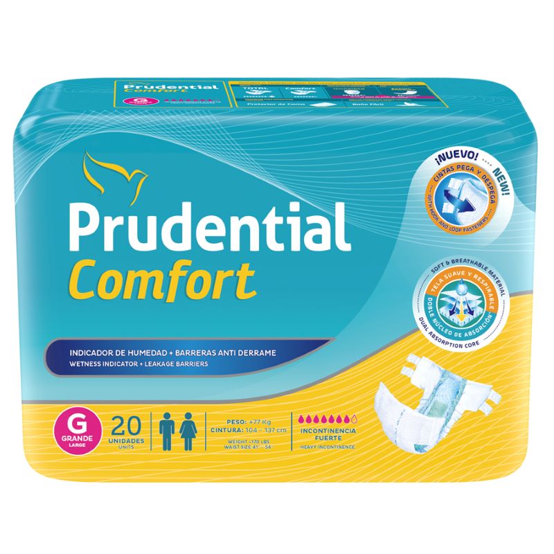 PAÑAL PRUDENTIAL COMFORT Gx20