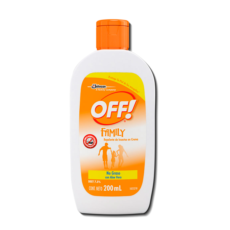 REPELENTE OFF FAMILY CREMAx200GR