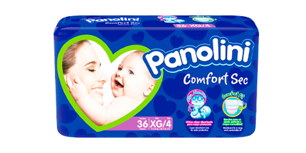 PAÑAL PANOLINI COMF-SEC E4/XGx36