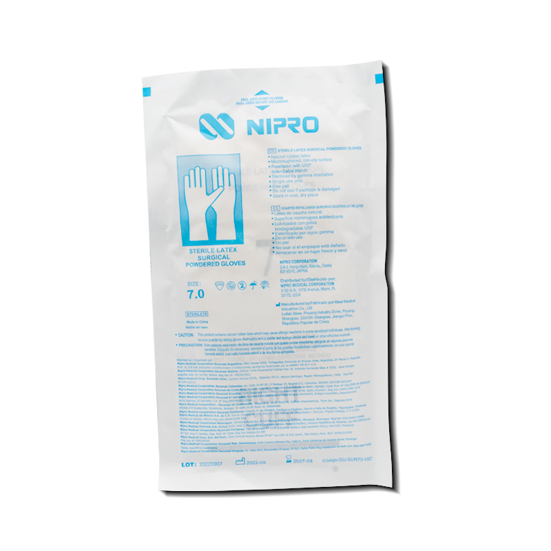 GUANTE QUIR NIPRO LATEX #7