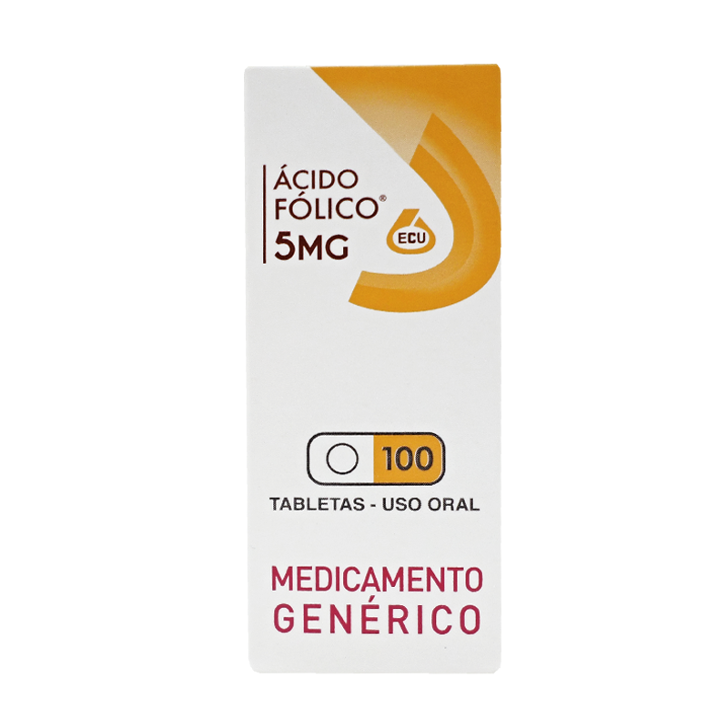 ACIDO FOLICO TABx5MGx100ECU