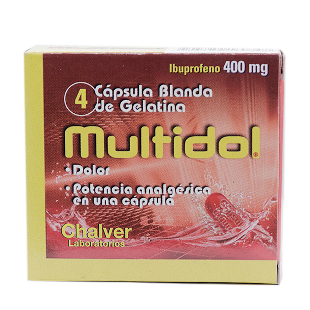 MULTIDOL CAP-BLANx400MGx4