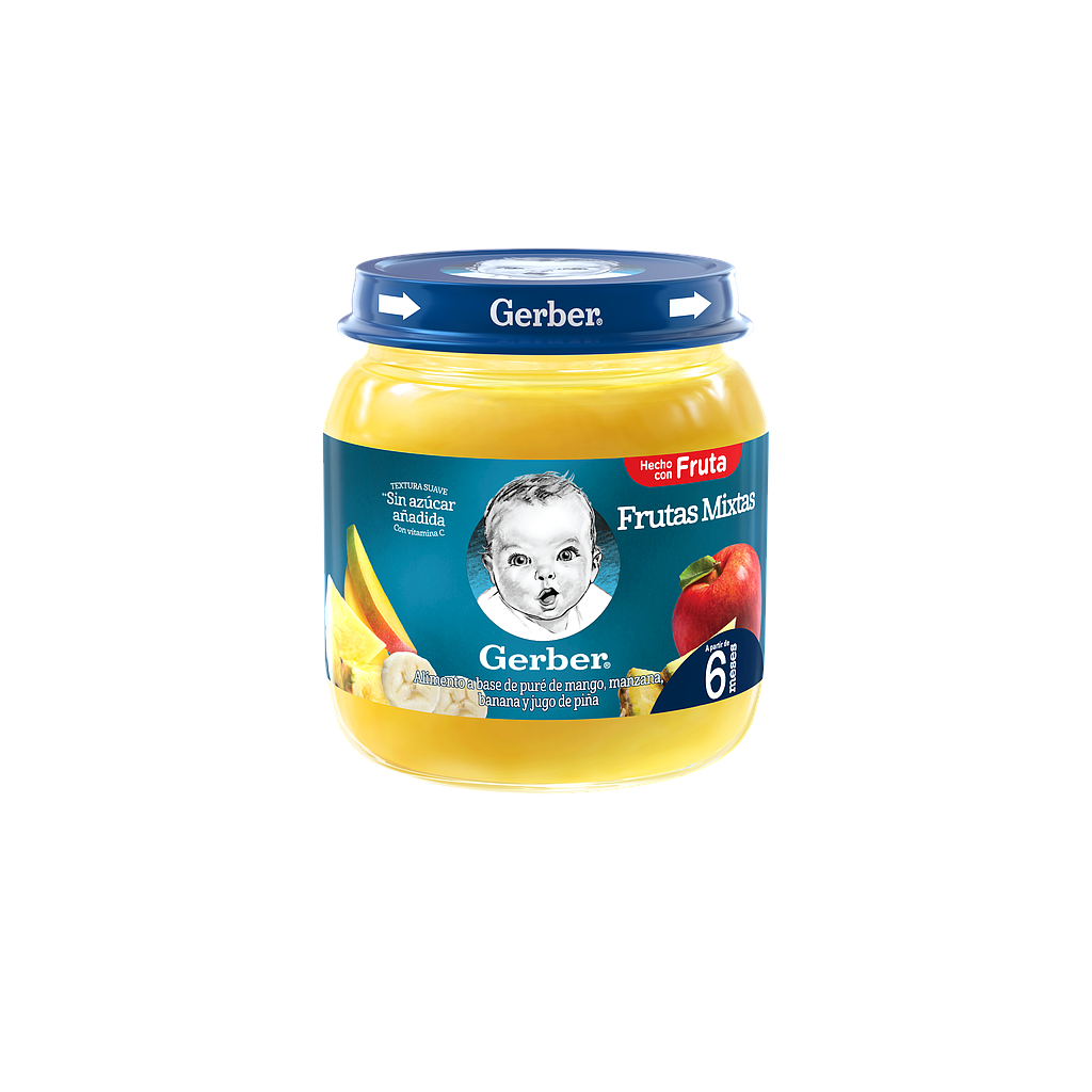 COMPOTA GERBER FRUTAS MIXTAS FCOx113GR