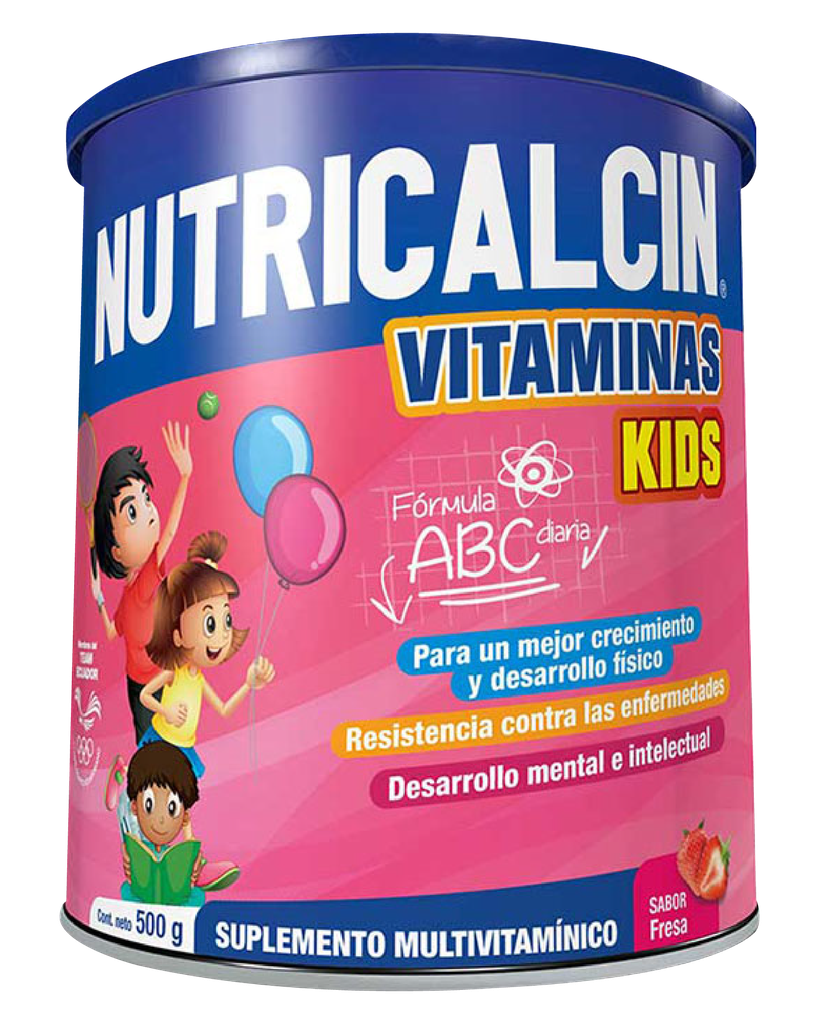 NUTRICALCIN KIDS FRESA LATAx500GR