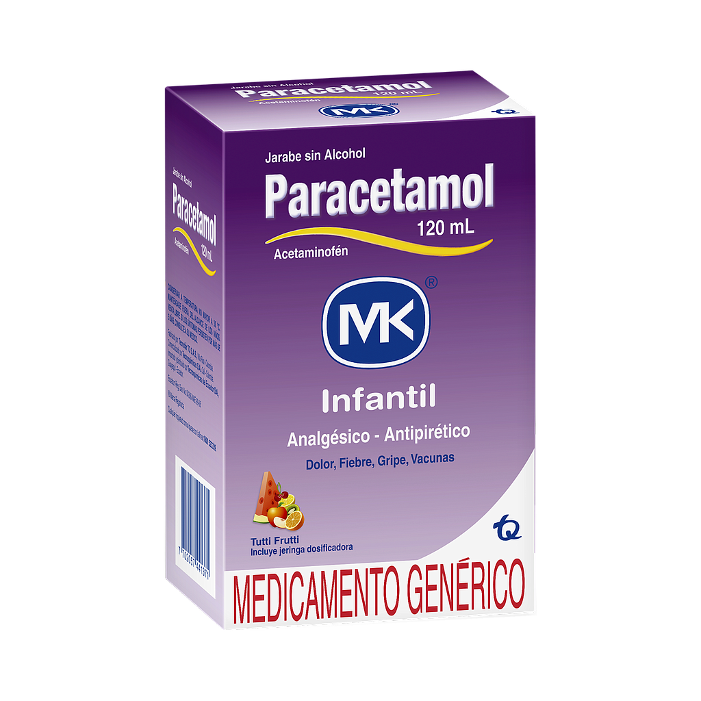 PARACETAMOL INF JBEx150MG/5MLx120MLMCKE