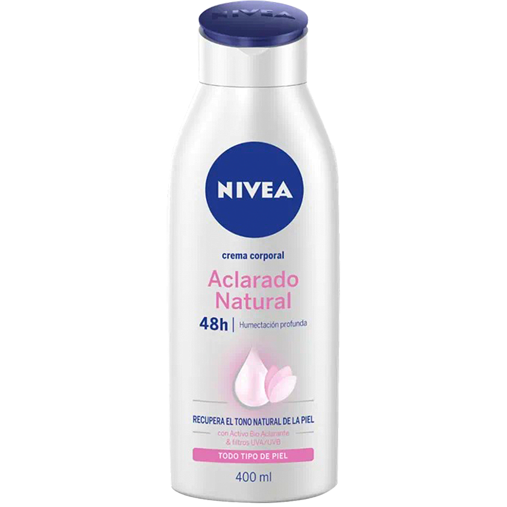 CREMA NIVEA ACLARADO NATURAL CORPx400ML