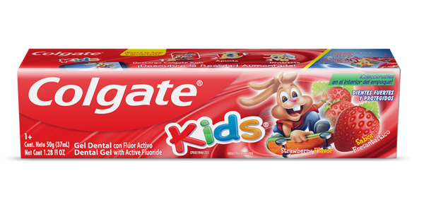 PASTA COLGATE KIDS STRAWBERRY GELx38ML