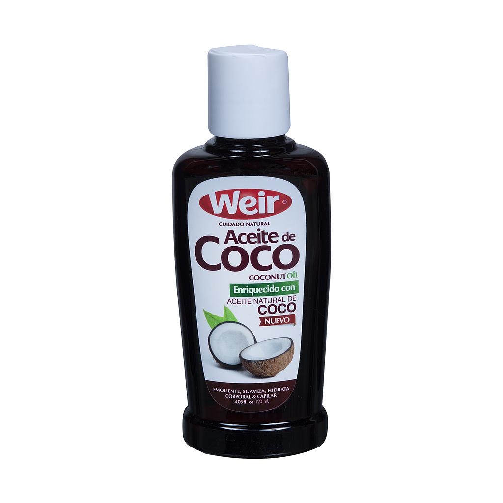ACEITE COCO WEIR FCOx120ML