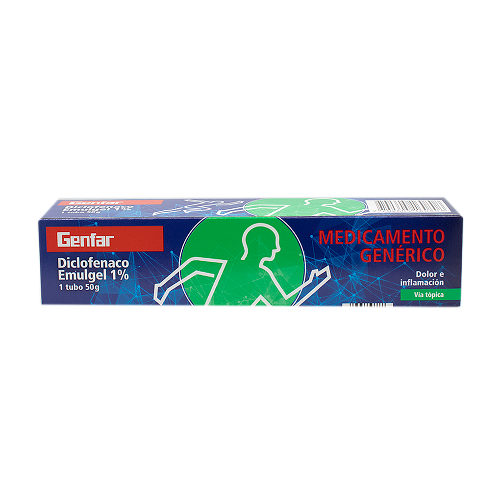 DICLOFENACO EMULGELx1%x50GRLGENF