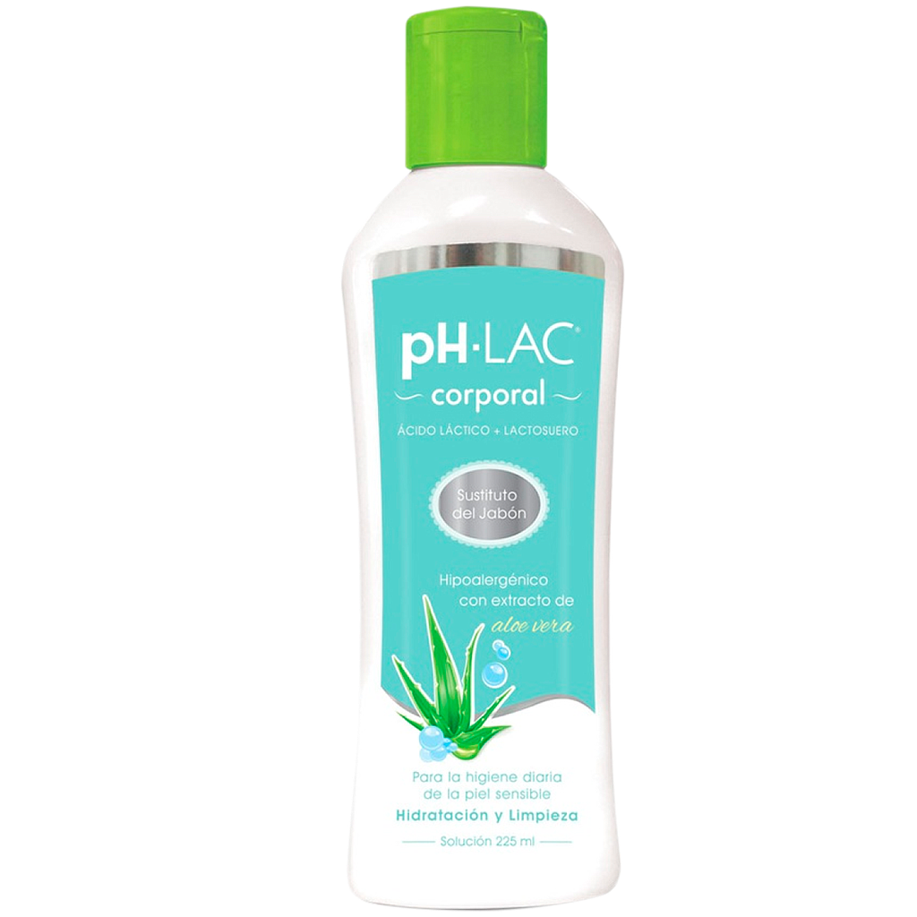 SOLUCION PH-LAC ALOE VERA CORPx225ML
