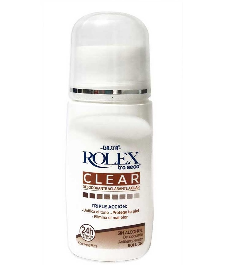 DESOD BASSA ROLEX CLEAR ROLLONx75ML
