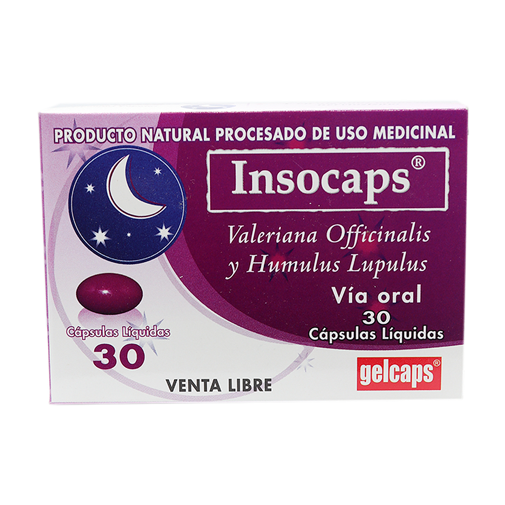 INSOCAPS CAP-LIQx250/60MGx30