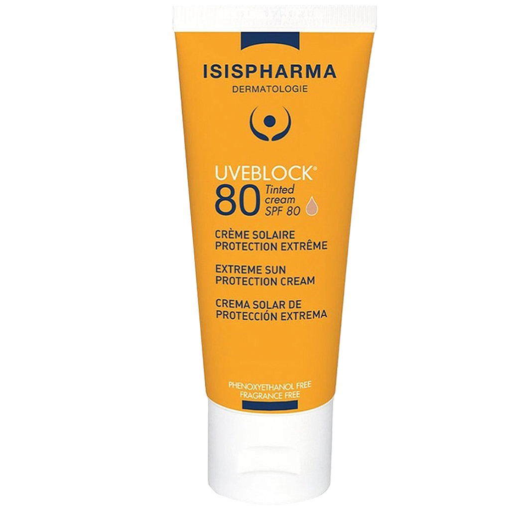 PROT-SOLAR UVEBLOCK TINTED SPF80 T-CREAMx40ML