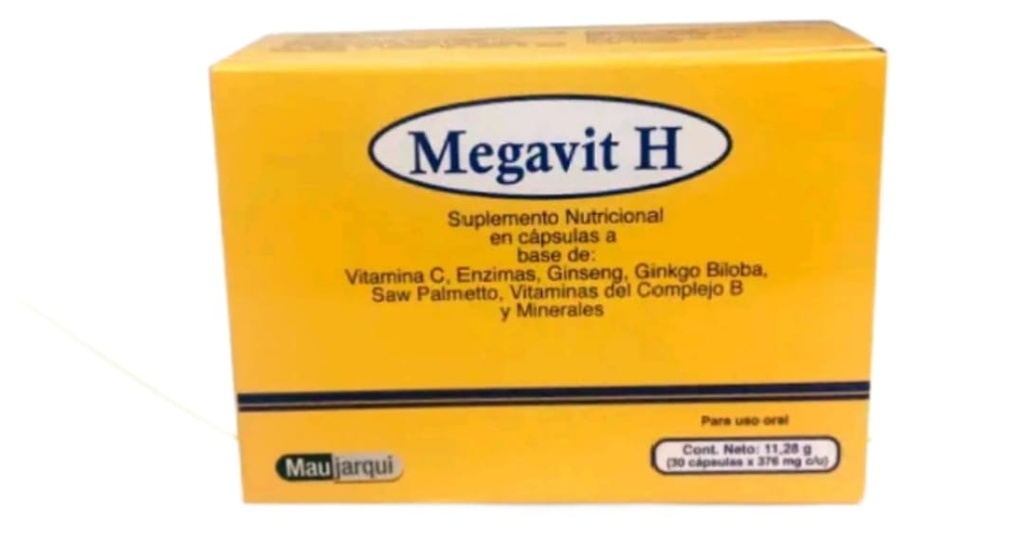 MEGAVIT-H CAP-376MGx30