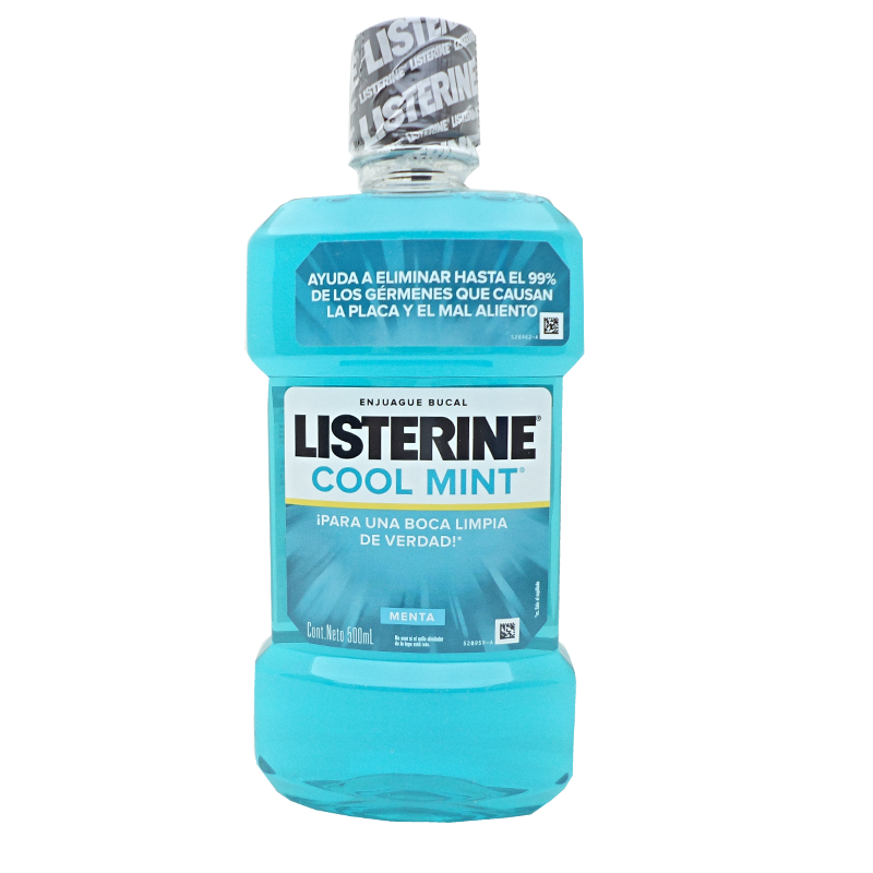 ENJUA-BUCAL LISTERINE COOL MINTx500ML