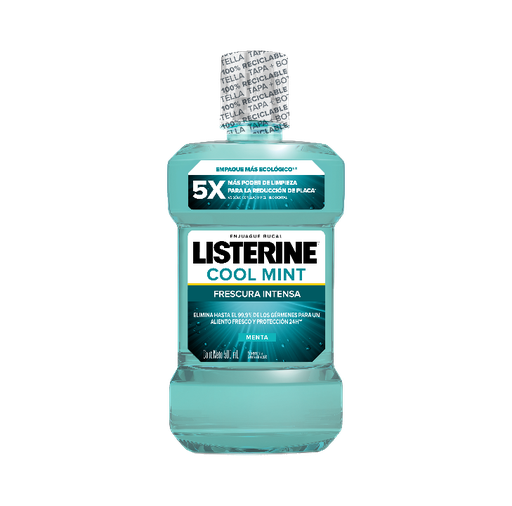 ENJUAGUE BUCAL LISTERINE COOL MINT 500ML