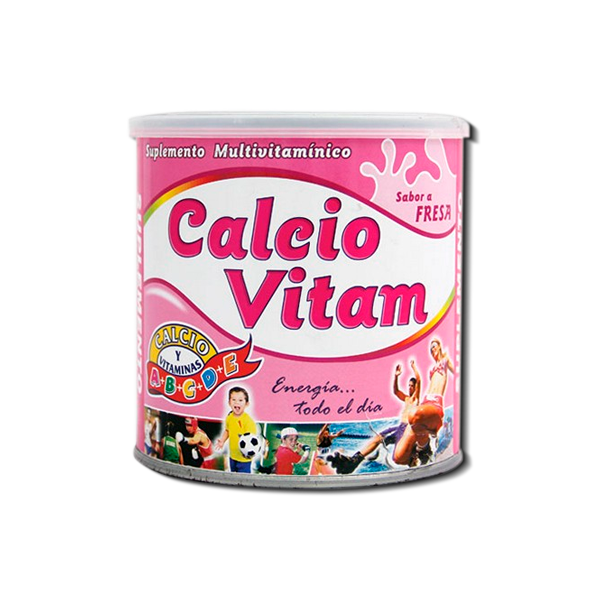CALCIOVITAM FRESA LATA POLVOx400GR
