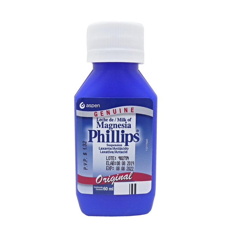 LECHE MAGNESIA PHILL SUS-ORALx425MG/5MLx60ML