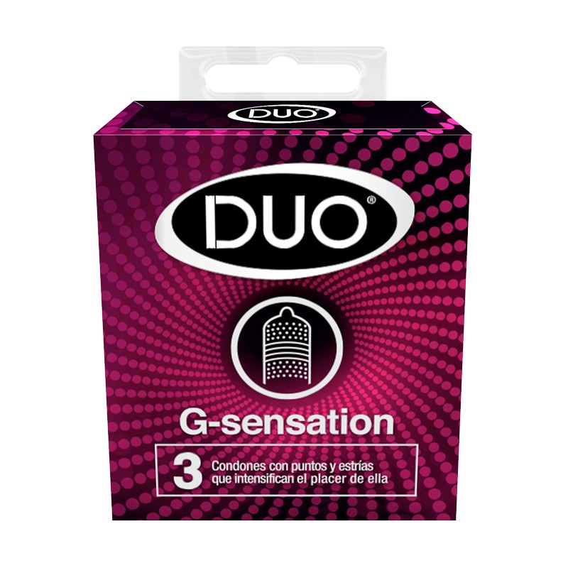 PRESERV DUO G-SENSATION CAJAx3