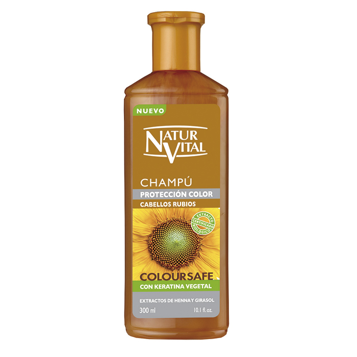 SHAMP NATUR-VITAL COLOURSAFE RUBIOSx300ML