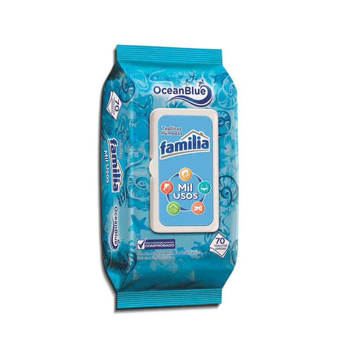 TOALLITAS HUM FAMILIA MIL USOS FLOWPACKx70