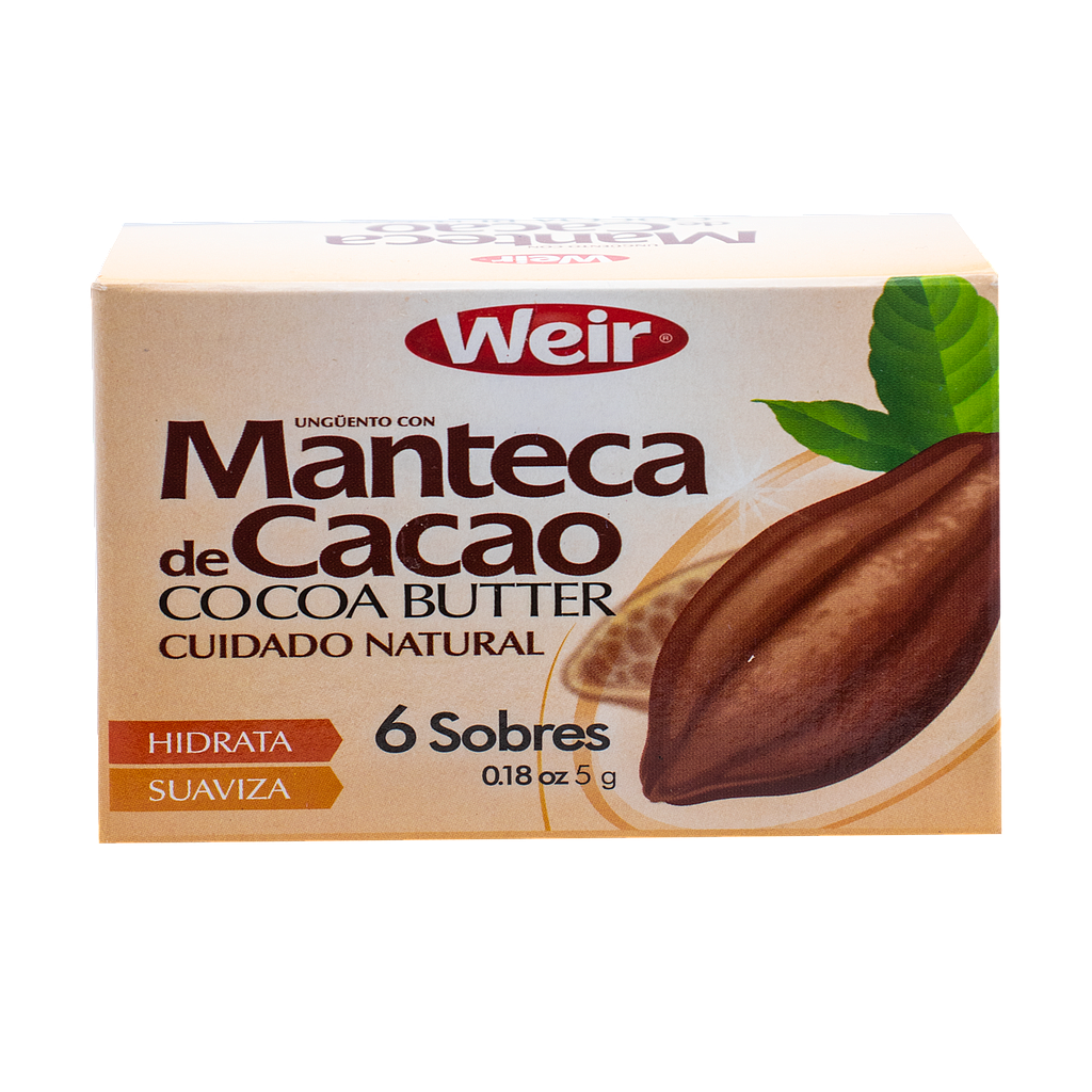MANTECA CACAO WEIR SOBx5GRx6