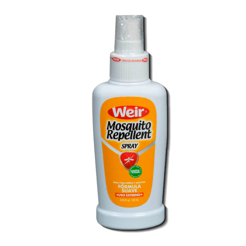 REPELENTE WEIR MOSQUITO REPELLENTE SPRAYx120ML