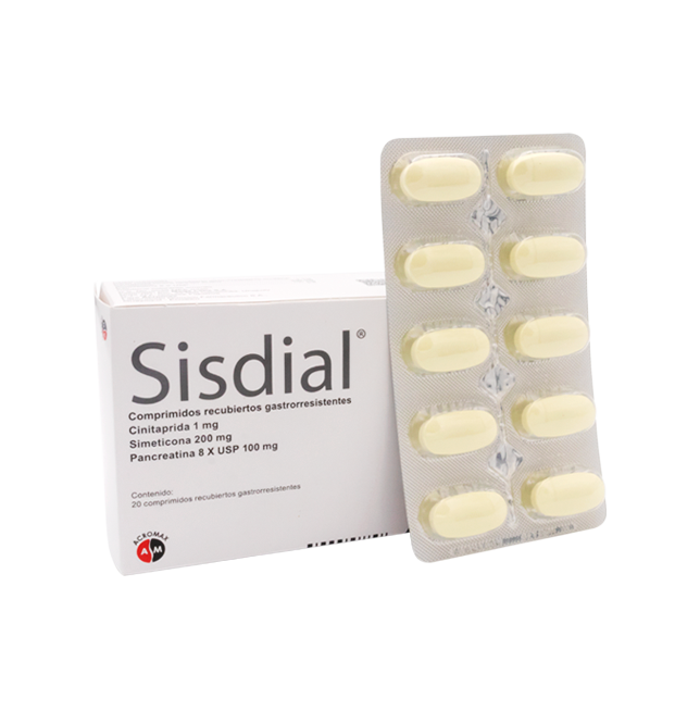 SISDIAL COM-RECx1/200/100MGx20