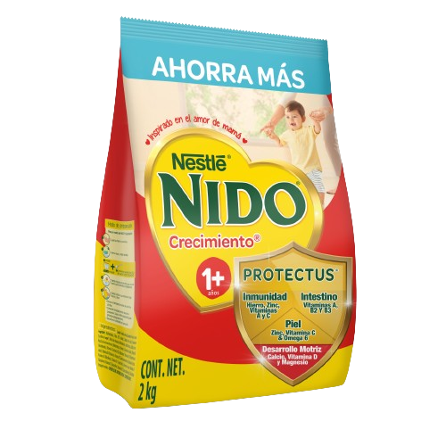 LECHE NIDO 1+ CRECIMIENTO FDAx2KG