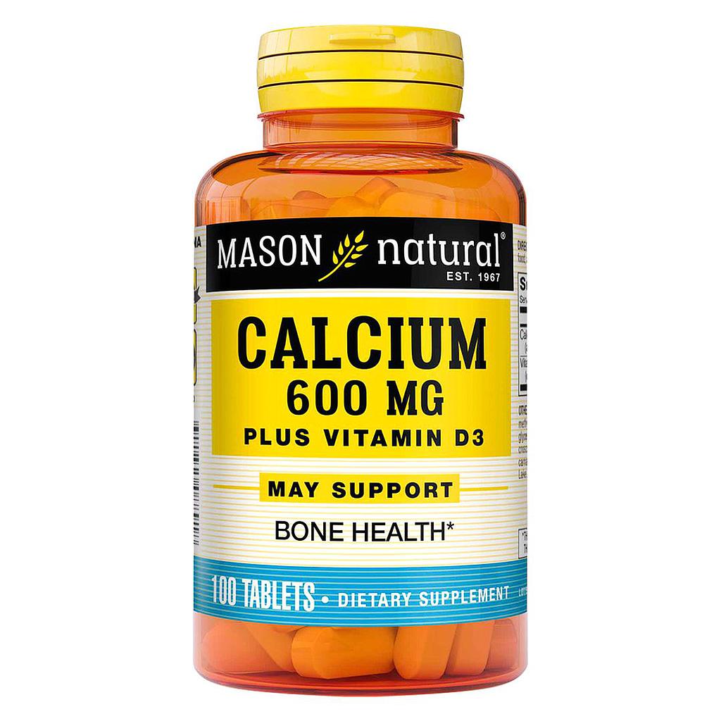 CALCIUM+VITA-D TABx600MGx100
