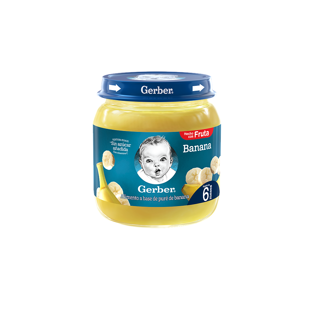 COMPOTA GERBER BANANA FCOx113GR