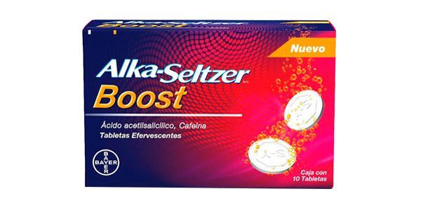 ALKA-SELTZER BOOST TAB-EFERx500/65MGx10