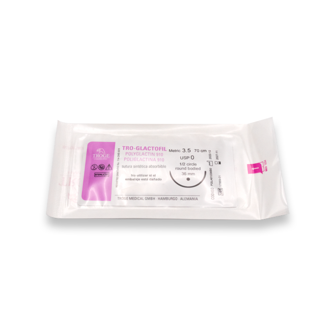 HILO TROGE TRO-GLACTOFIL POLYG USP-0x36MM