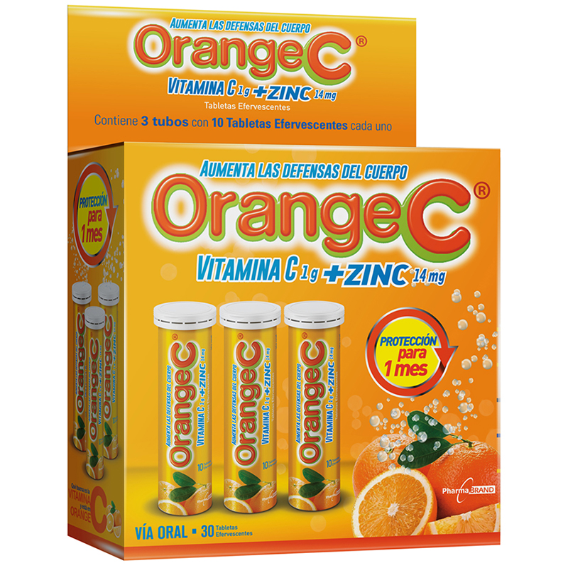 ORANGE C COMP-EFERx1000/14MGx30