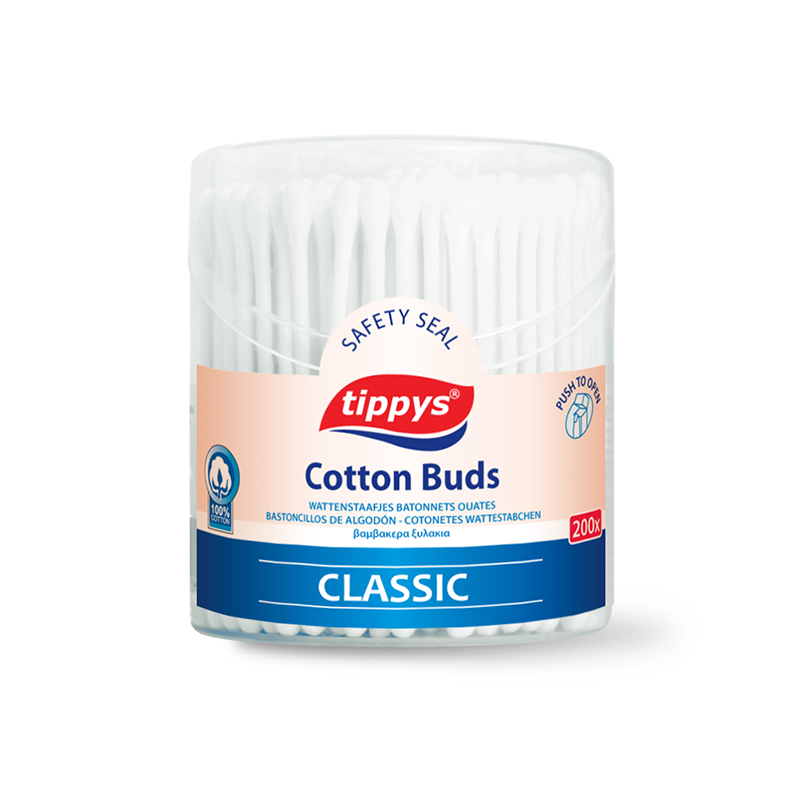 COTONETE TIPPYS CLASSIC FCOx200
