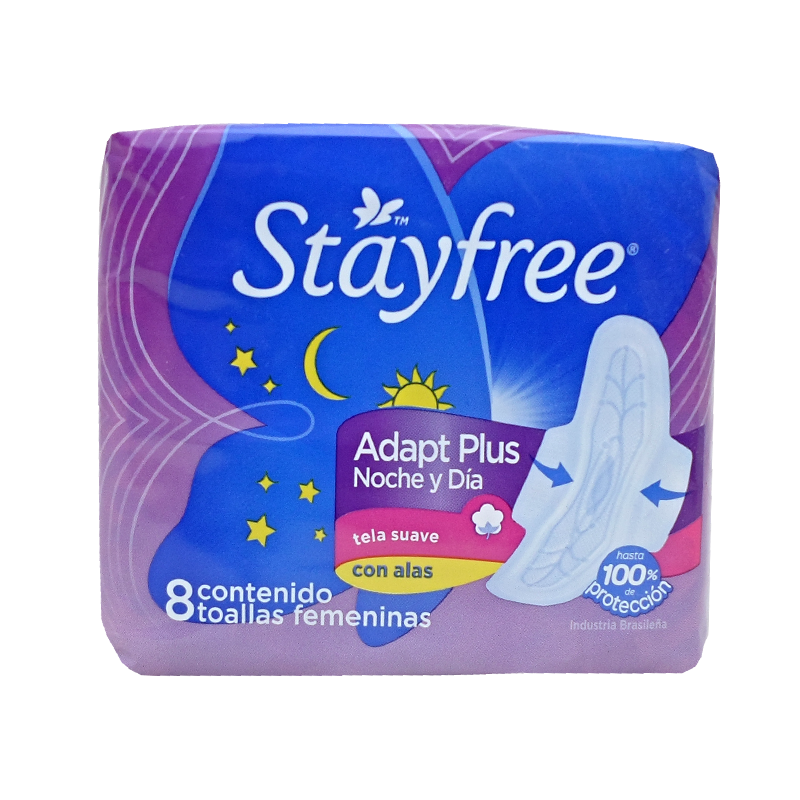 TOALLA HIG STAYFRE ADAPT PLUS N/D C-ALASx8