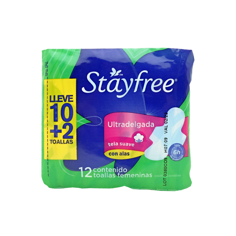 TOALLA STAYFRE U-DELG TELA C-ALASx10 (10+2) 