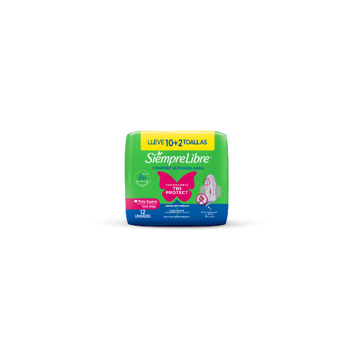 TOALLA STAYFRE U-DELG TELA C-ALASx10 (10+2) 