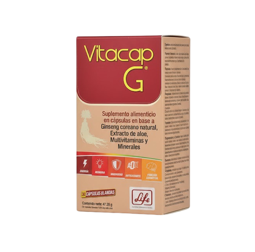 VITACAP-G CAPSULA BLANDA 